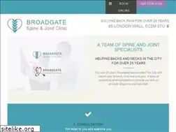 Sites similar to broadgatespinecentre.co.uk