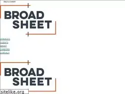 Sites similar to broadsheetcommunications.com