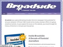 Sites similar to broadsidefeminist.com