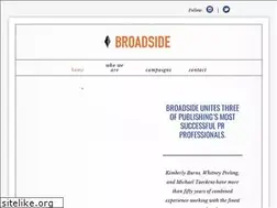 Sites similar to broadsidepr.com