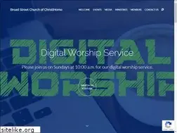 Sites similar to broadstreetchurchofchrist.com
