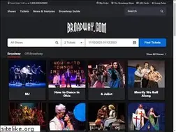 Sites similar to broadway.com