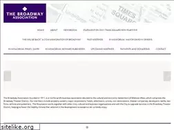 Sites similar to broadwayassociation.org