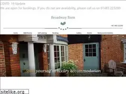 Sites similar to broadwaybarn.com