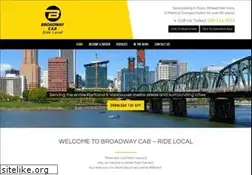 Sites similar to broadwaycab.com