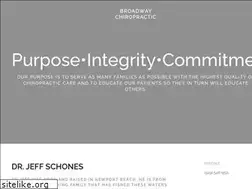 Sites similar to broadwaychiropractic.info