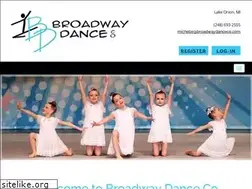 Sites similar to broadwaydanceco.com