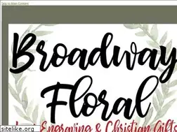 Sites similar to broadwayfloralalexandria.com