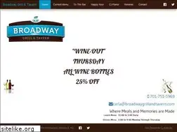 Sites similar to broadwaygrillandtavern.com