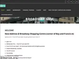 Sites similar to broadwaygym.com.au