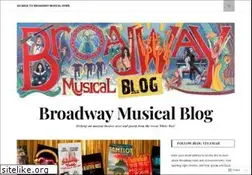 Sites similar to broadwaymusicalblog.com