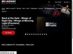 Sites similar to broadwayondemand.com