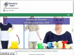 Sites similar to broadwaypapernc.com