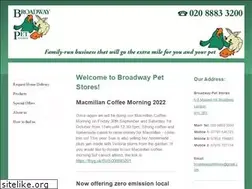 Sites similar to broadwaypetstores.co.uk