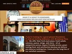 Sites similar to broadwaypizzabar.com