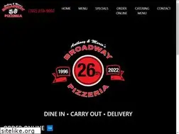 Sites similar to broadwaypizzerialv.com