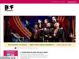 Sites similar to broadwaysf.com