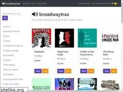 Sites similar to broadwaytrax.com