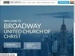 Sites similar to broadwayucc.org