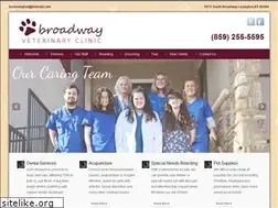 Sites similar to broadwayveterinaryclinic.com