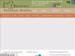 Sites similar to broadwayveterinaryhospital.com