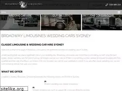 Sites similar to broadwayweddingcarhire.com.au