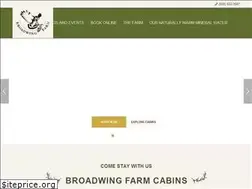 Sites similar to broadwingfarmcabins.com