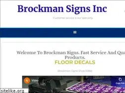 Sites similar to brockmansigns.com