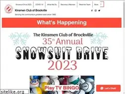 Sites similar to brockvillekinsmen.com