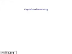 Sites similar to broderson.org
