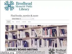 Sites similar to brodheadlibrary.org