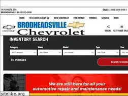 Sites similar to brodheadsvillechevy.com