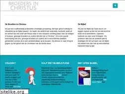 Sites similar to broedersinchristus.nl