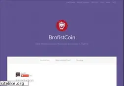 Sites similar to brofistcoin.io