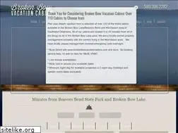 Sites similar to brokenbowvacationcabins.com