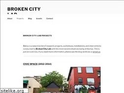 Sites similar to brokencitylab.org