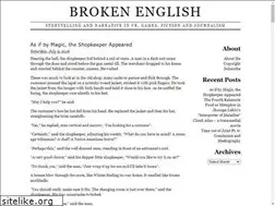 Sites similar to brokenenglish.co.uk