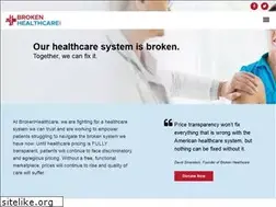 Sites similar to brokenhealthcare.org