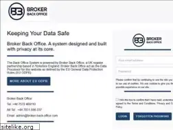Sites similar to broker-backoffice.com