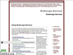 Sites similar to brokerageservices123.com