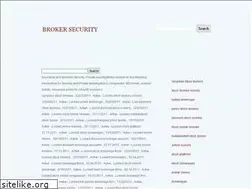 Sites similar to brokersecurity.com
