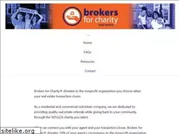 Sites similar to brokersforcharity.com