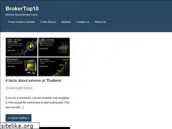 Sites similar to brokertop10.com