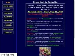 Sites similar to bromeliad.org.au