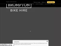 Sites similar to bromptonbikehire.com