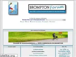 Sites similar to bromptonforum.net