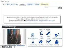 Sites similar to bromsgrove.gov.uk
