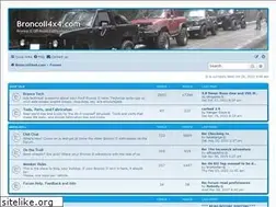 Sites similar to broncoii4x4.com