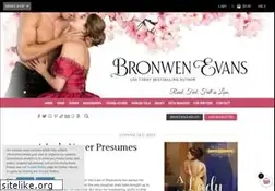 Sites similar to bronwenevans.com