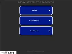 Sites similar to bronxchesterlittleleague.com